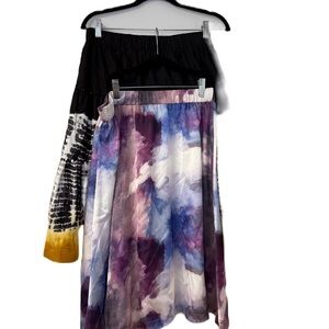 Women’s Skirt Bundle tie dye boho midi sz large